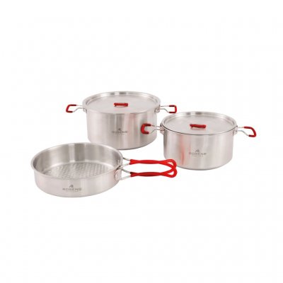 Robens Sierra Steel Cook Set L – Cookware Set
