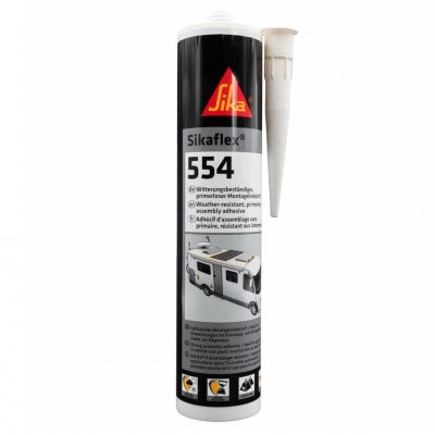 Sikaflex 554 glue for caravans and mobile homes