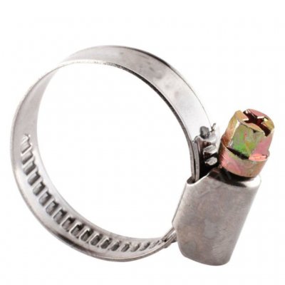 Hose clamp for gas hose