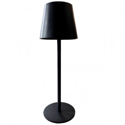 Rechargeable table lamp, perfect for camping.