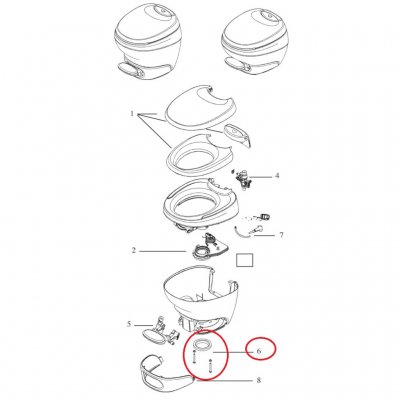 Thetford Mounting Set Bravura