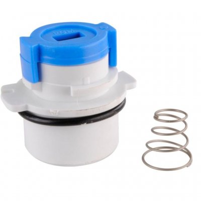 Lock housing for Thetford service door for cassette toilet.