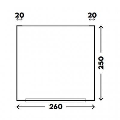 Floorplan for Telta Pure 260