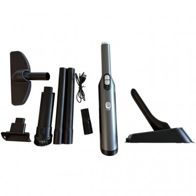 Flexible vacuum cleaner that can be used both as a handheld and upright vacuum cleaner