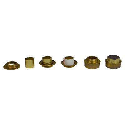 Component overview Trangia alcohol burner.