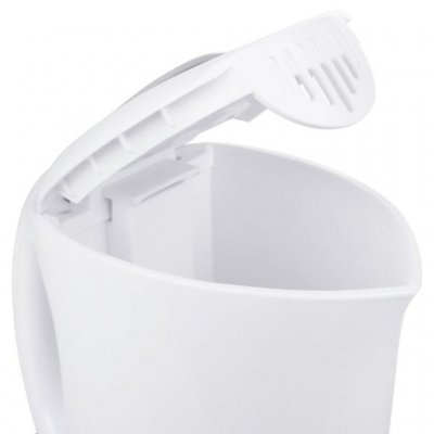 Lid with safety lock and filter