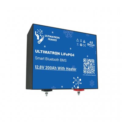 200 Ah lithium battery specially designed for installation under the seat in motorhomes based on Fiat Ducato, Citroën, Peugeot,