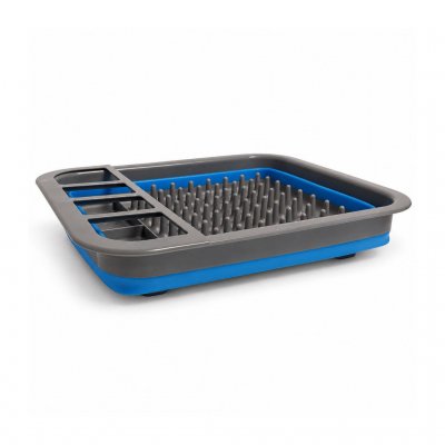 Easy to pack for your camping trip and simple to unfold when it's time to dry the dishes.