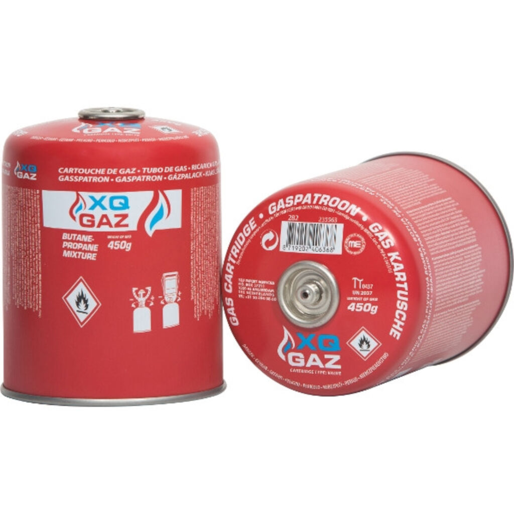 XQ Gaz Gas Bottle EN417 with thread 450g | GetCamping